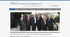 Desktop Screenshot of harringtonlaw.com