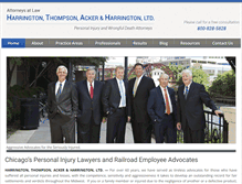 Tablet Screenshot of harringtonlaw.com